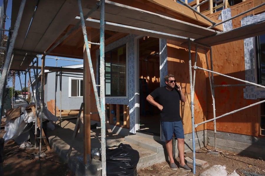 Christian Spicer discovered accessory dwelling units after a fortuitous encounter with a city inspector, and it led to a new line of business.