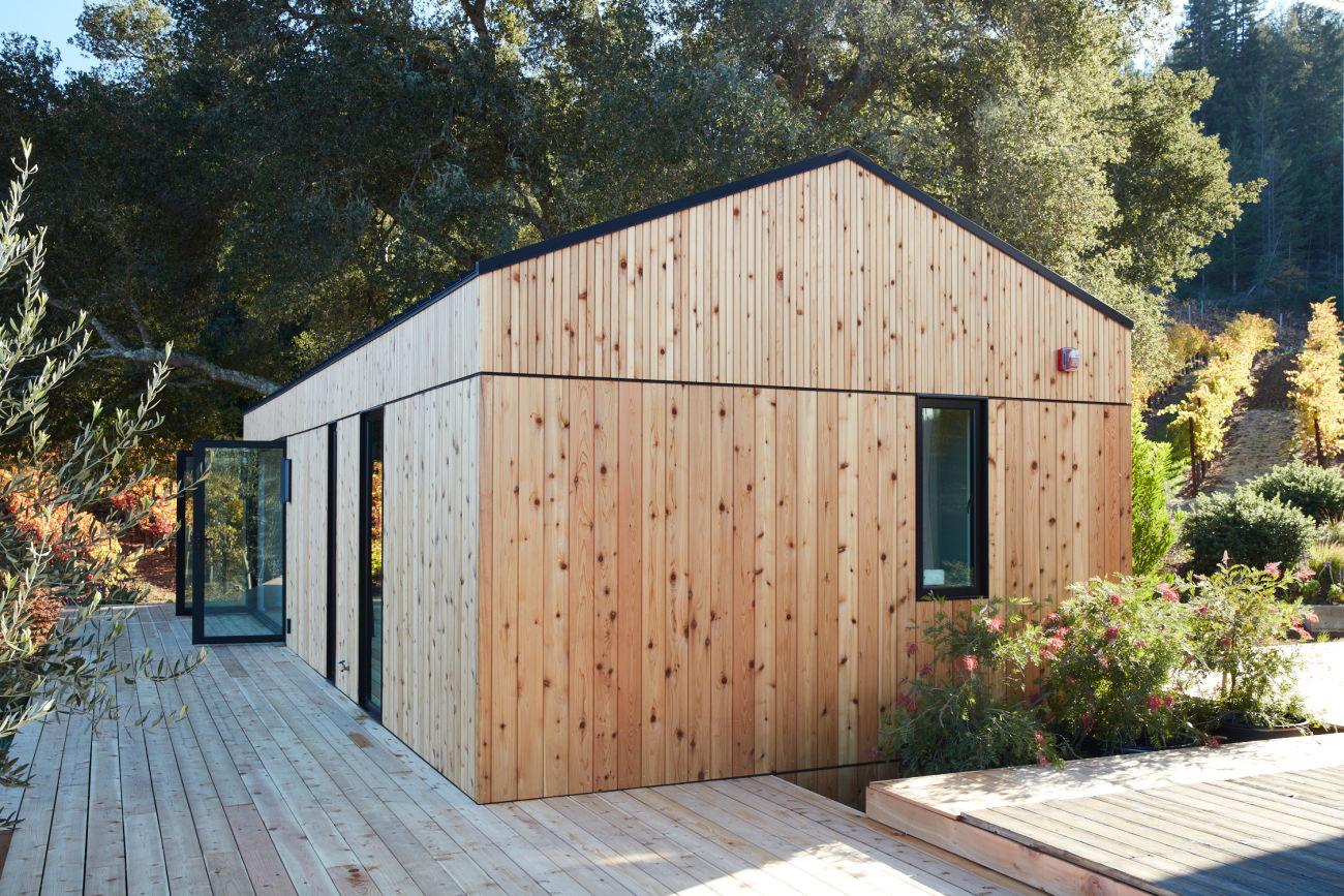 The Dwell House, a collaboration between prefabricated ADU specialist ADU and Dwell magazine.