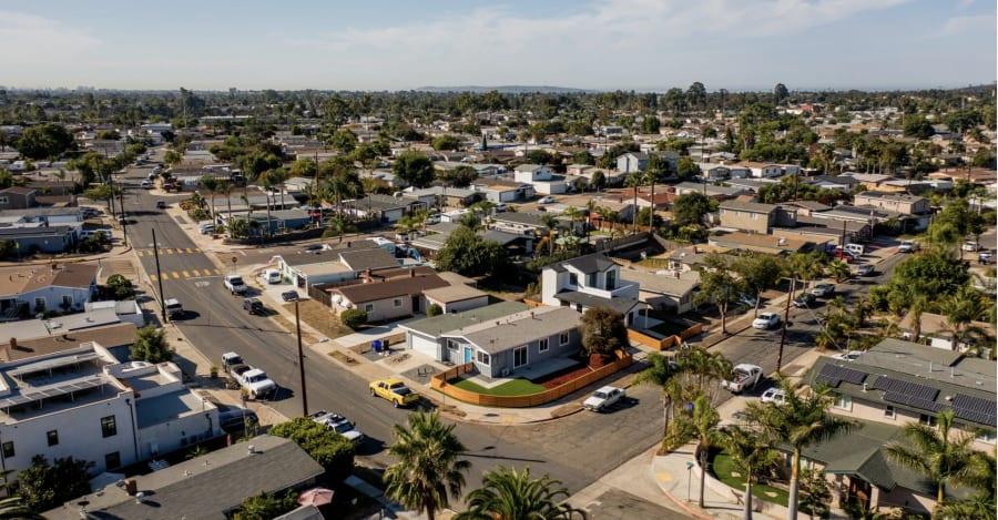 The Clairemont neighborhood in 2021. 